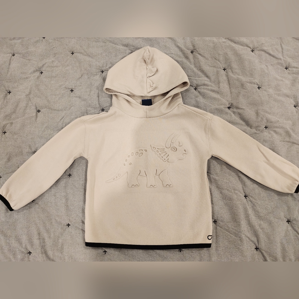 Gap triceratops dinosaur hoodie 4 years